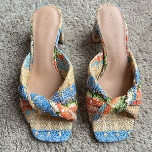 Katy Perry Collections Colorful Woven Mules
